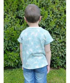 Le French Terry fait de ce tshirt un haut très confortable