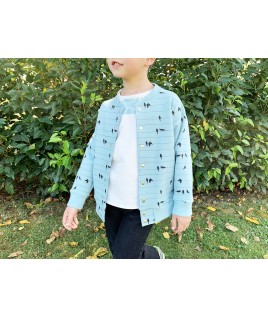 Le bomber pour enfant, collection Oiseaux, fabrication française