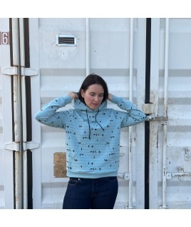 La capuche bien pratique quand on a fini le sport La capuche bien pratique quand on a fini le sport