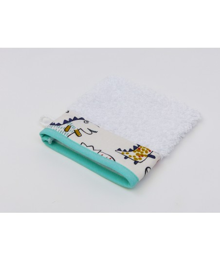 Le gant de toilette enfant Dino