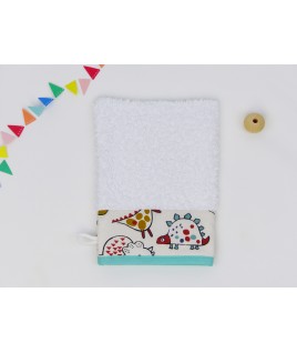 Le joli gant de toilette en tissue bio