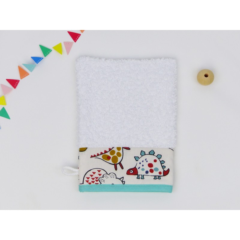 Le joli gant de toilette en tissue bio