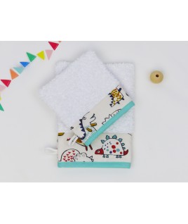 T-Rex, Stégosaures, diplodocus et raptors pour que le bain soit un moment très drôle