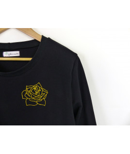 Ce pull est cousu main en France