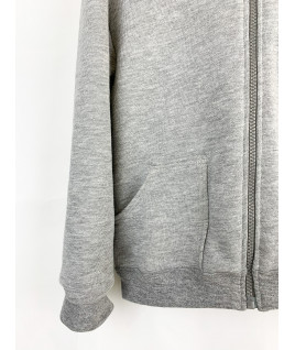 Sweat Dino en sweat gris : Confortable et parfait pour toutes les saisons.