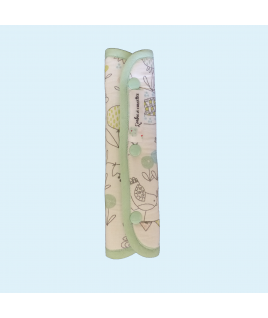 Protège ceinture de sécurité Oiseaux blancs