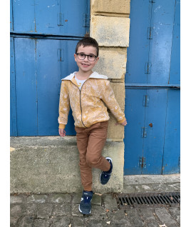 Patron détaillé : Livret explicatif illustré de schémas pour coudre Dino facilement.