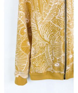 Enforme au niveau de la fermeture : une touche de finition du Sweat Dino.