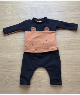 Pantalon pour enfant cousu en coton bio