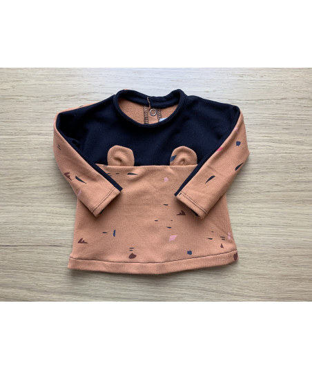 Un sweat avec ses petites oreilles d’ourson