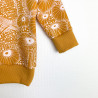 Le petit sweat feuillage doré