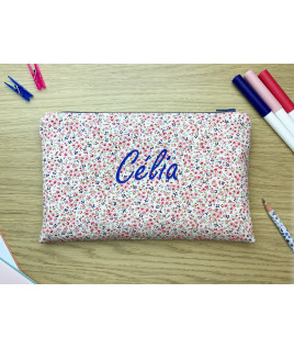 Trousse Mini Fleurs - Cadeau unique pour la rentrée des classes, la fin de l’année scolaire ou la fête des mères