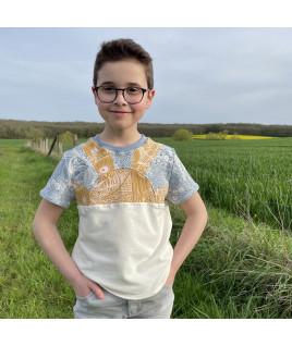 T-shirt Luminous - Options de tissus variées pour une couture adaptée à vos préférences. T-shirt Luminous - Options de tissus variées pour une couture adaptée à vos préférences.