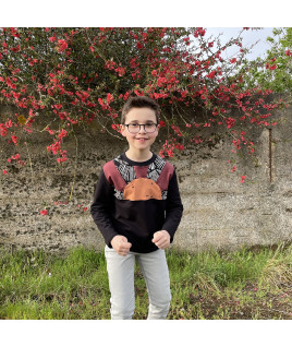 Patron de couture T-shirt Luminous - Marges de couture incluses pour une découpe précise. Patron de couture T-shirt Luminous - Marges de couture incluses pour une découpe précise.