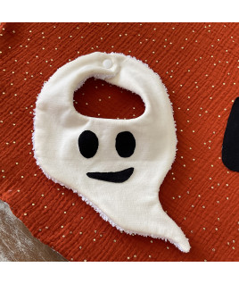 Bavoir fantôme mignon pour bébé - Patron de couture Bébé Halloween