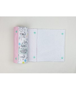 Le tissu éponge est garanti 100% Oeko Tex