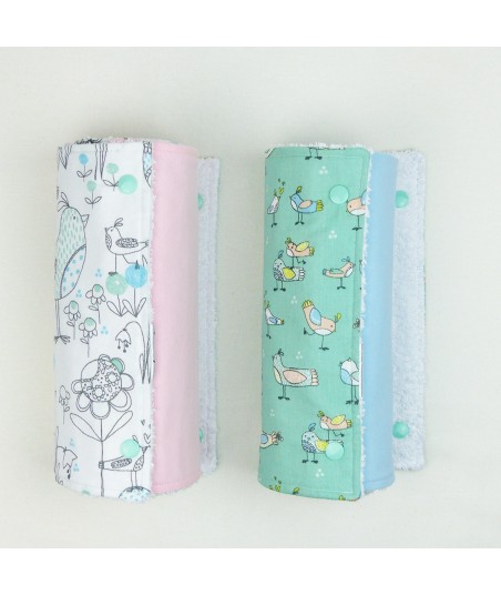 Les rouleaux d'essuie tout lavables et réutilisables