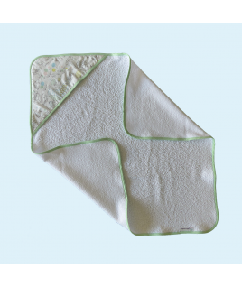 Toute douce pour le confort de bébé à la sortie du bain