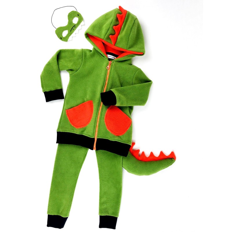 Le déguisement de dinosaure