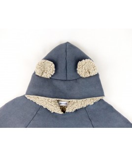 La capuche aux oreilles d'ourson rigolo La capuche aux oreilles d'ourson rigolo