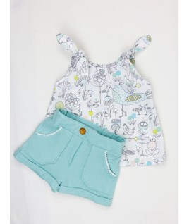 Le petit short pompon