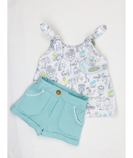 Le petit short pompon