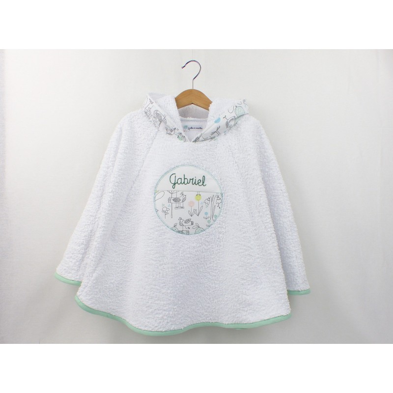 Le poncho de bain tout doux Le poncho de bain tout doux