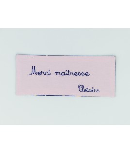 Le marque page personnalisé Pétales