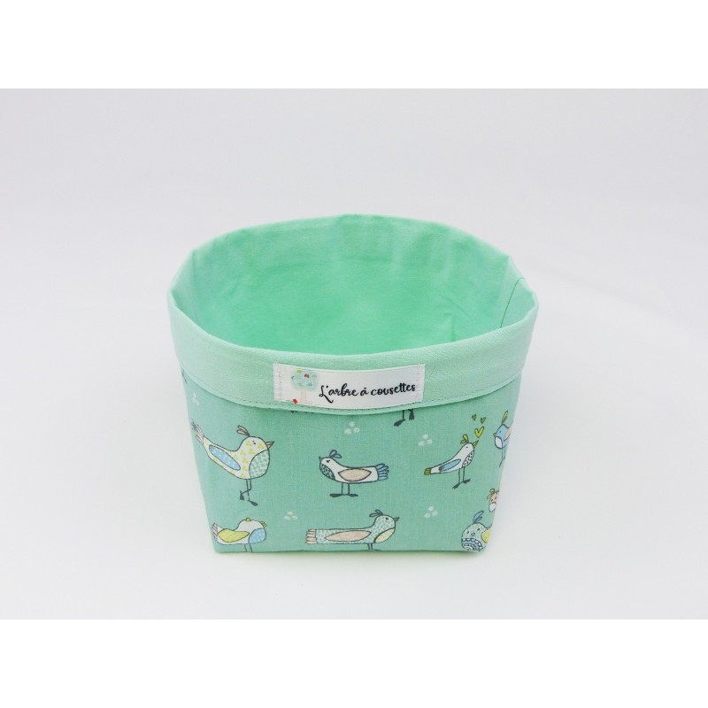 La petite panière en tissu bio