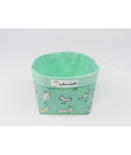 La petite panière en tissu bio