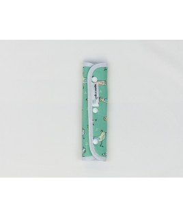 Protège ceinture de sécurité Oiseaux verts