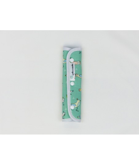 Protège ceinture de sécurité Oiseaux verts