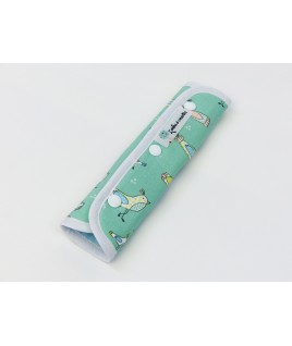 Protège ceinture de sécurité Oiseaux verts
