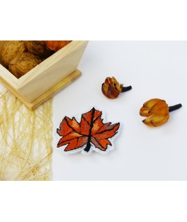 La broche Feuille d'automne