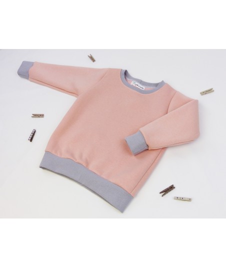 Le joli sweat rose à paillettes