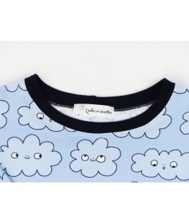 Les jolies finitions de ce sweat