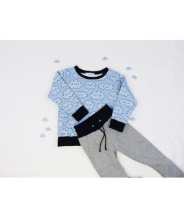 Le cordon permet de régler la taille du pantalon