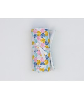 Le tissu, très moderne, de la collection origami