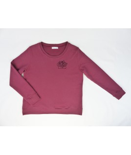 Craquez pour ce sweat bordeaux très tendance et moderne Craquez pour ce sweat bordeaux très tendance et moderne