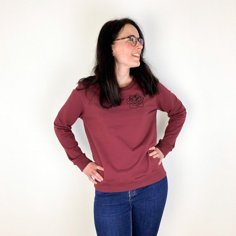 Très confortable, moderne et tendance, vous allez adorer ce sweat en French Terry Très confortable, moderne et tendance, vous allez adorer ce sweat en French Terry