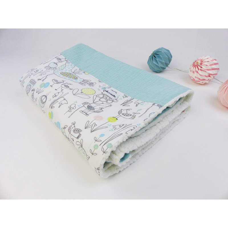 La jolie petite couverture oiseaux