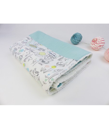 La jolie petite couverture oiseaux