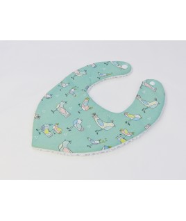 Le bavoir fabriqué en France en tissu écologique