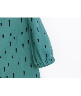 En tissu bio, cette blouse écolo est idéale pour une démarche slow fashion