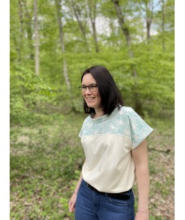 Ce superbe petit haut très nature