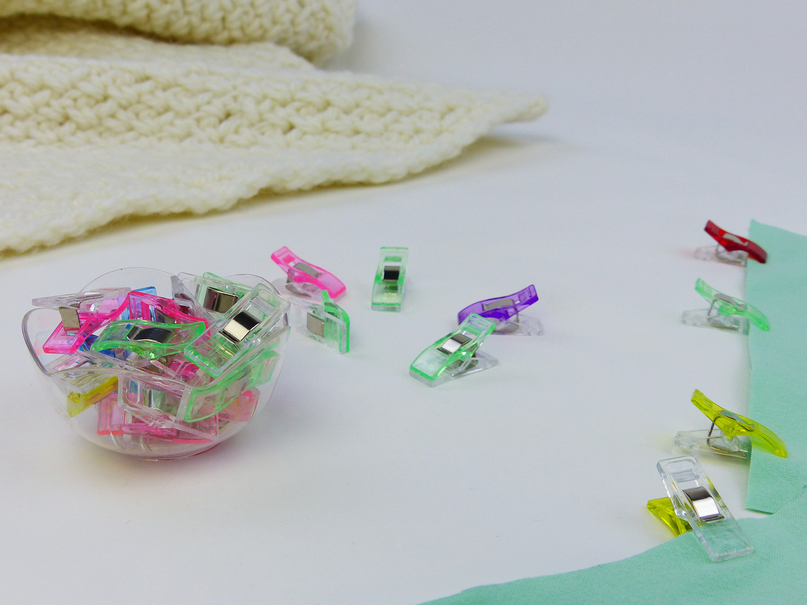 Les petites pinces à tissus