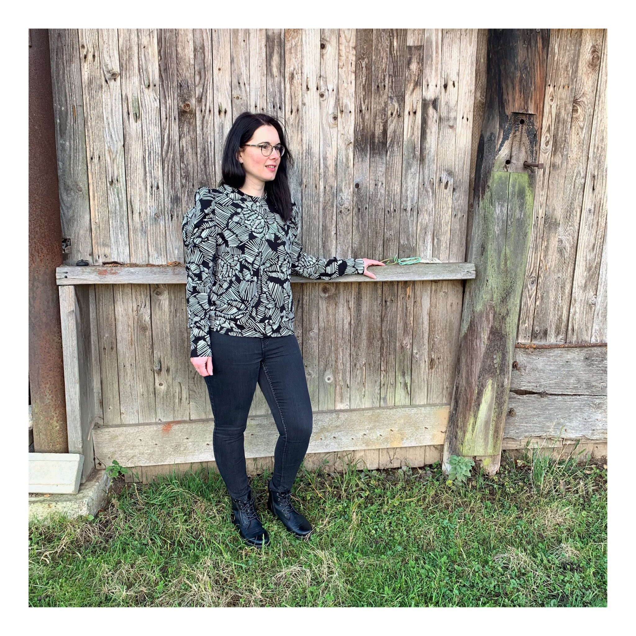 Le pull Winter Flowers